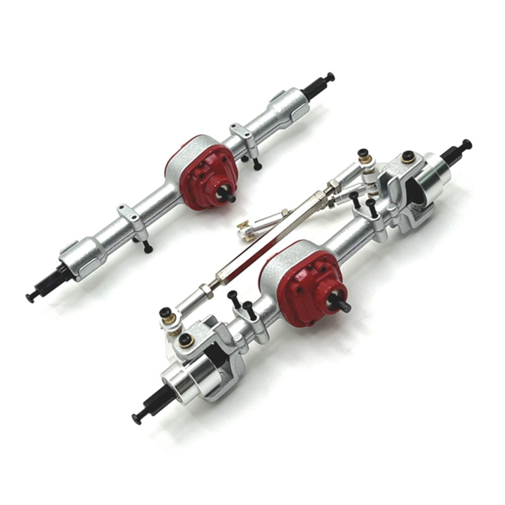 Front & Rear Axle Assy For Mnmodel 1/12 Mn82 Lc79 Mn78 Rc Car, Silver 4851814564938