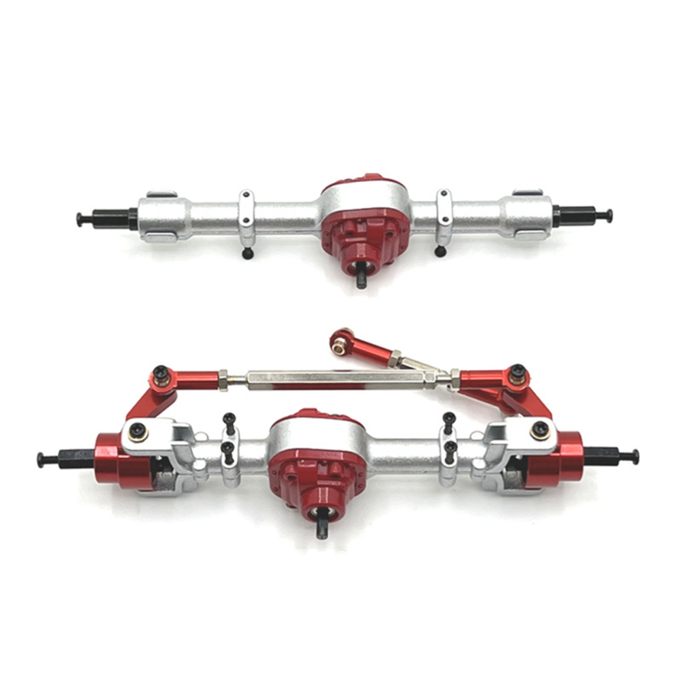 Front & Rear Axle Assy For Mnmodel 1/12 Mn82 Lc79 Mn78 Rc Car, Red 4851814564921