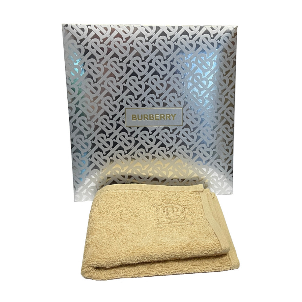 Burberry Face Towel Flannel Gold
