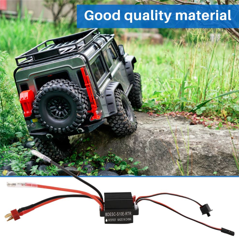 Moteur Brossé 390 28T – 7,4V 20 500 Tr/min – Prise JST – Pour RC 1/16 1/18 (HSP, WLtoys...)