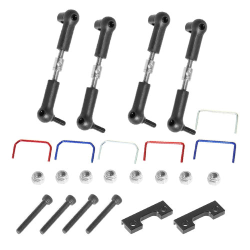 RC-bil fram och bak krängningshämmare kit för 1/16, Slash 2