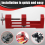 Outil de montage de pneus pour chargeuse sur pneus (rouge) 5