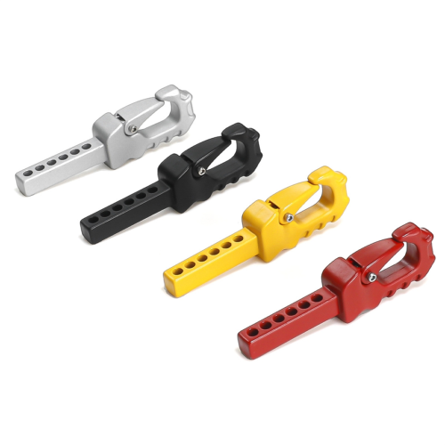 2 Anneaux De Remorquage D-Ring Rouge Pour Traxxas TRX4 T4 - 1/10 - Voiture RC Crawler - En Alliage D'aluminium