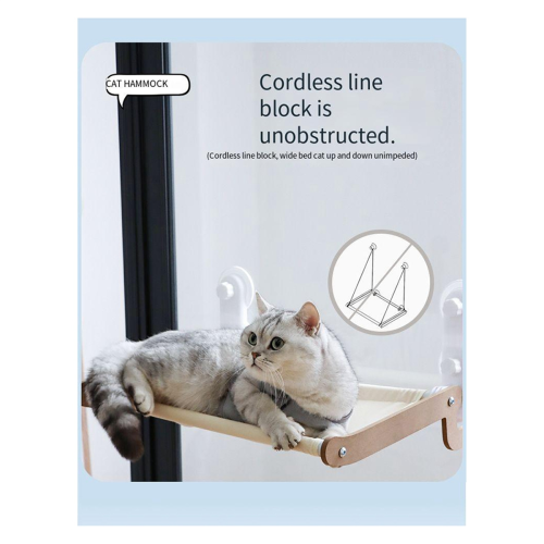 Hamac pour chat, perchoir, lit pliable, siège de rebord de fenêtre, A 1