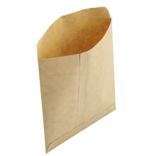 Umschlagstil Kraftpapierbeutel 100 Stück, 9 cm x 13 cm für Mais, Weizen, Reis, Samen
