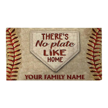 Outdoor Entrance Thickened Baseball Doormat Non-Slip Front Door Mat A