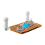 Hamac de fenêtre pour chat avec ventouse 2