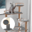 Anti Cat Scratch Sofa Crawling Mat Sofa Protection Self-adhesive A 4