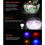 Mist Maker 12 LED Mister Fogger Electric Ultrasonic Atomizer EU Plug 6
