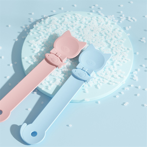 Cat Noodle Feeder Squeeze Spoon Cat Noodle Spoon Meat Squeezer 2