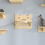 Cat Hammock Climbing Frame, Small Solid Wood Cat Climbing Frame 2