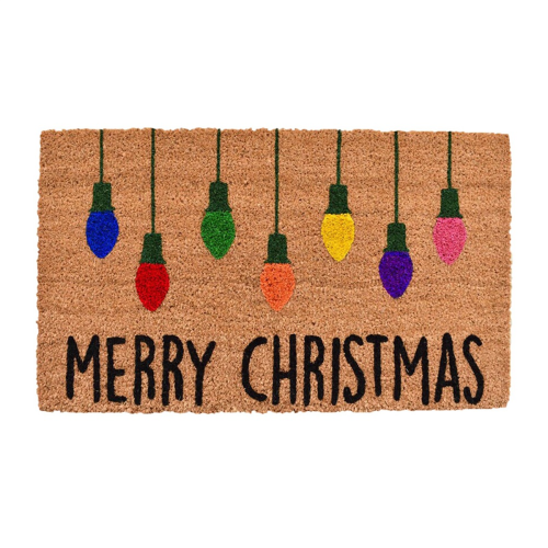 Christmas Theme Pattern Non-Slip Front Door Entrance Mat Home Decor