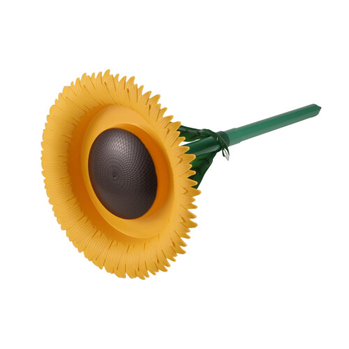 Comedouro de pássaros de girassol para uso externo, com banheira e comedouro. 2