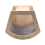 Wooden Climbing Wall Platform for Cats, Trapezoidal Cat Bed 2