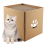 Cat Cardboard House with Scratch Pads Play & Home Decor 2