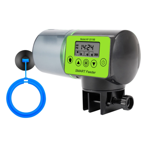 Alimentador automático inteligente para peces + Círculo de alimentación-B 1