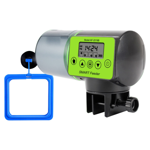 Alimentador automático inteligente para peces + Círculo de alimentación-A 1