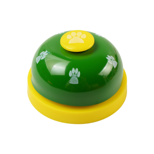 Brinquedo com sino interativo para treinamento e alimentação de cães B-Pet.
