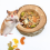Tigela de madeira para comida de hamster/esquilo 3