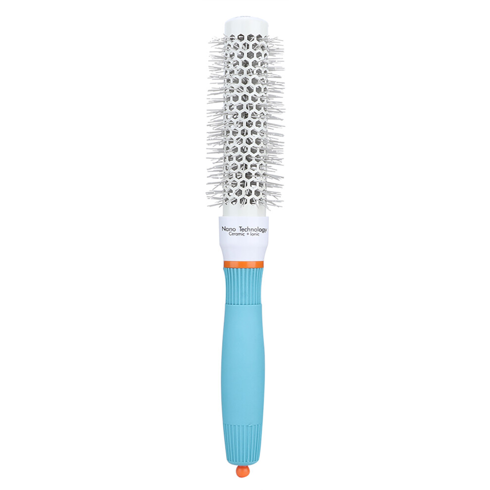 Aluminum Tube Roller Comb Round Hairdressing Comb Hair Styling Comb Hairstyle Tool 25#