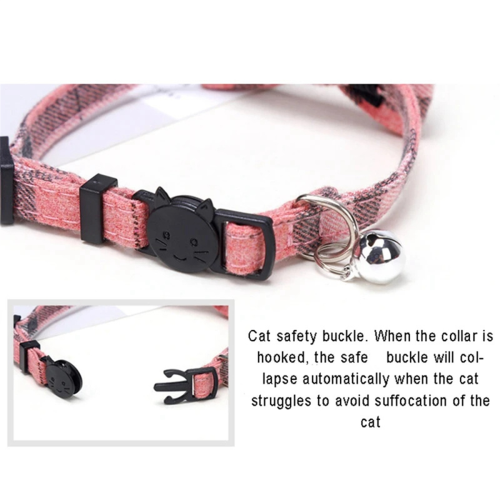 Coleira E-Cute para Gatos e Filhotes, com Sino, Ideal para Cães e Gatos. 2
