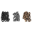 Dog traction rope simulation thick chain big iron chain copper color 5