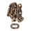 Dog traction rope simulation thick chain big iron chain copper color 1