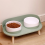 Feeder Pet Anti-knock Double Bowl Feeder light Gray 6