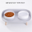 Feeder Pet Anti-knock Double Bowl Feeder green 4
