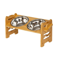 Pet Feeding Bowl with Adjustable Bracket Lifting Dog Bowl