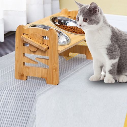 Pet Feeding Bowl with Adjustable Bracket Lifting Dog Bowl 1
