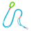 Multifunctional Adjustable Traction Rope Blue 3