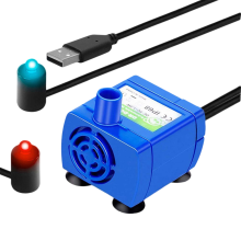 Water Pump LED Light Pet Water Fountain Motor