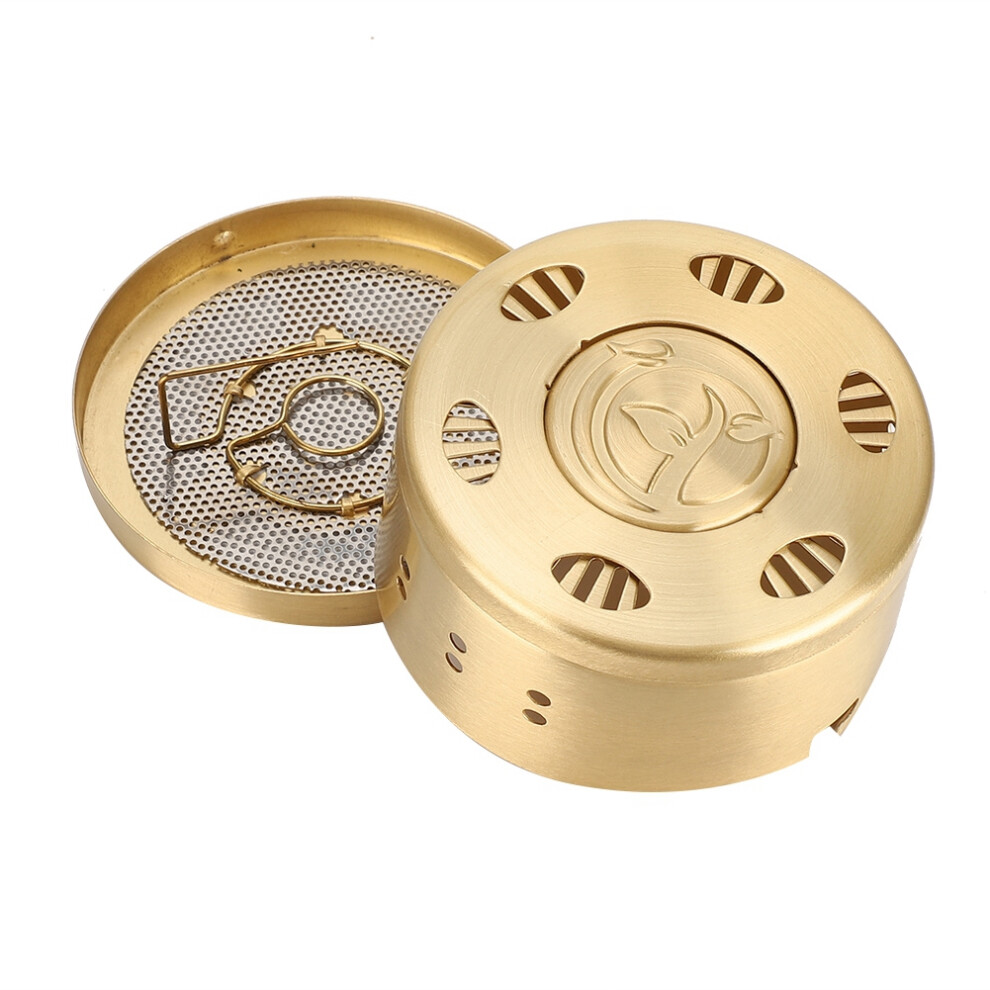 Portable Smokeless Moxibustion Box Sift Proof Moxa Burners Chinese Massage Heating Therapy
