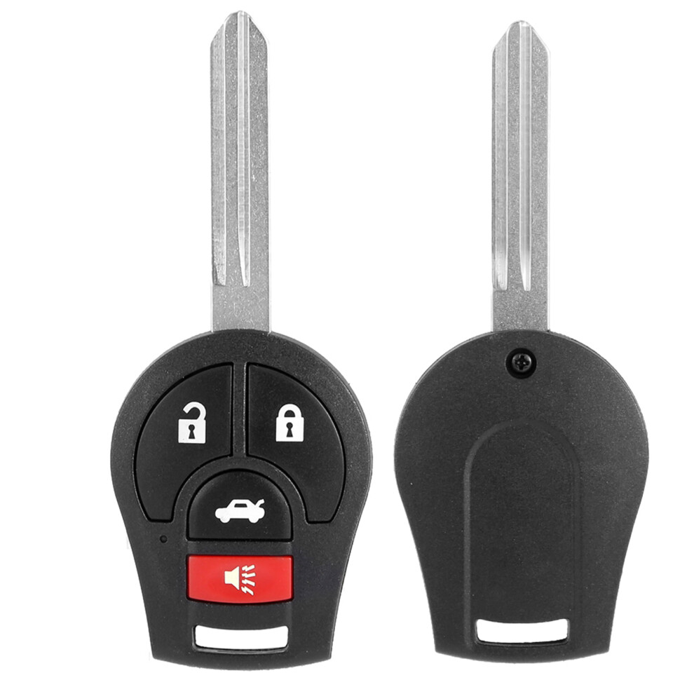4 Button Remote Car Key With 46 Chip Fit For Nissan Vers 2013-2017 8451324550986