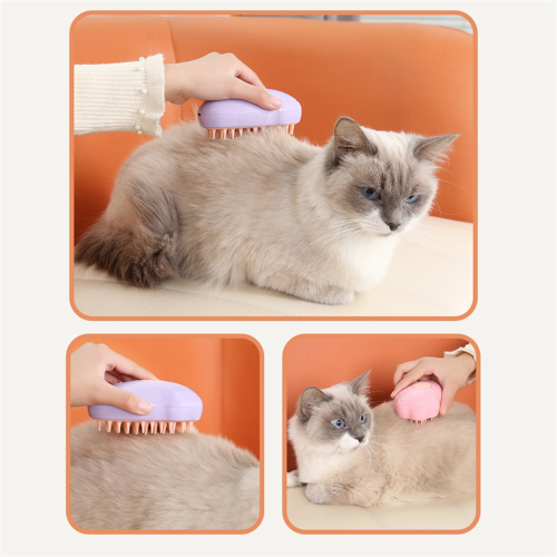 Pet Cleaning Brush Massage Combing One Click to Remove the Fur, A 1