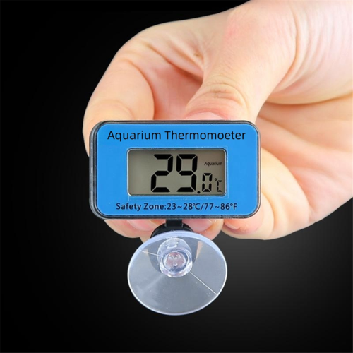 LCD Digital Aquarium Thermometer with Suction Cup Measurement 1