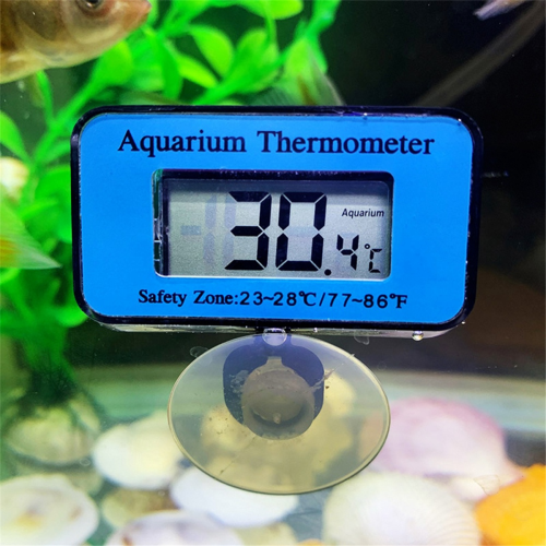 LCD Digital Aquarium Thermometer with Suction Cup Measurement 2