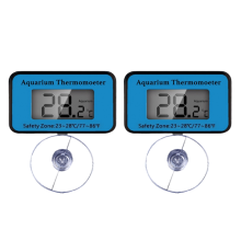 LCD Digital Aquarium Thermometer with Suction Cup Measurement