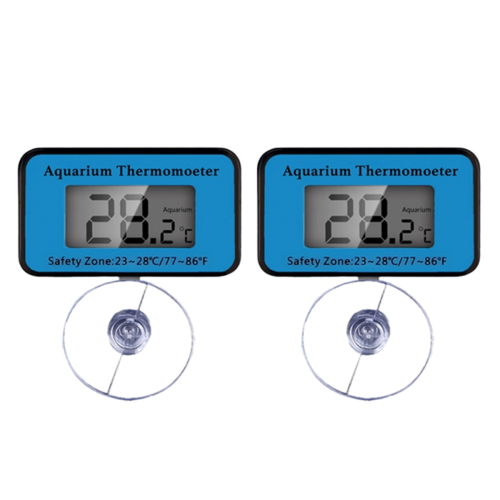 LCD Digital Aquarium Thermometer with Suction Cup Measurement
