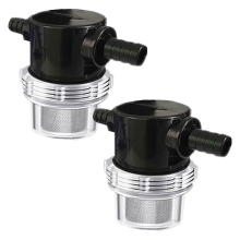 1/2-tums vattenpumpfilter, för 3/8-tums slangkoppling i ledningsfilter