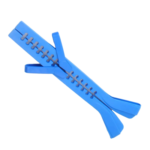 Protetor de lâminas para patins de gelo, modelo azul, resistente à ferrugem.