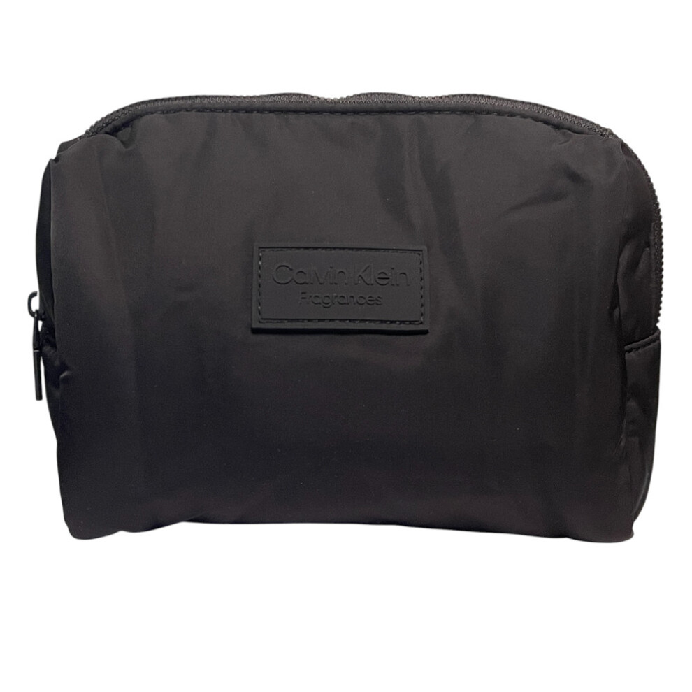 Calvin Klein Black Padded Toiletry Bag