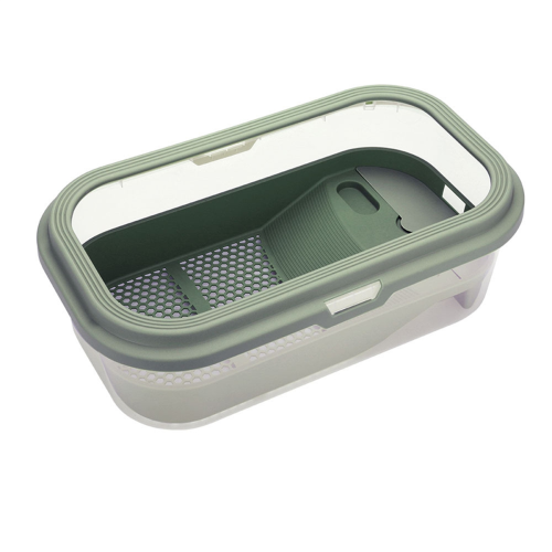 Vasca per tartarughe per uso domestico con terrazza solarium, tipo verde 1
