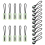 20Pcs Self Luminous Zipper Pulls,Anti Lost for Outdoor Mountaineering 1