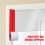 Instant Door Dust Protection Self-Adhesive Tarp Double Zipper Red 3