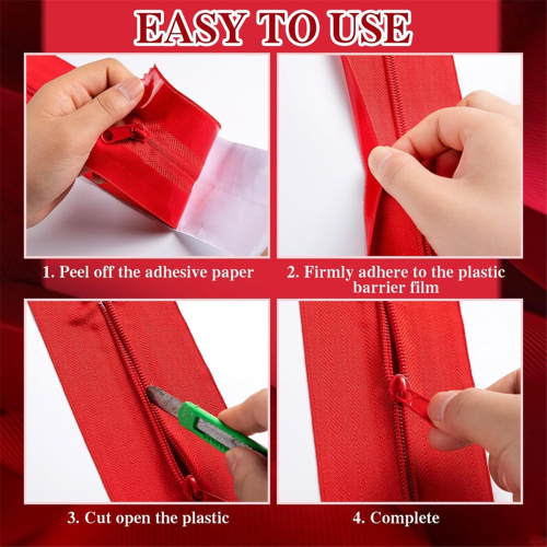 Self Adhesive Instant Door Zipper Protector Zipper 1