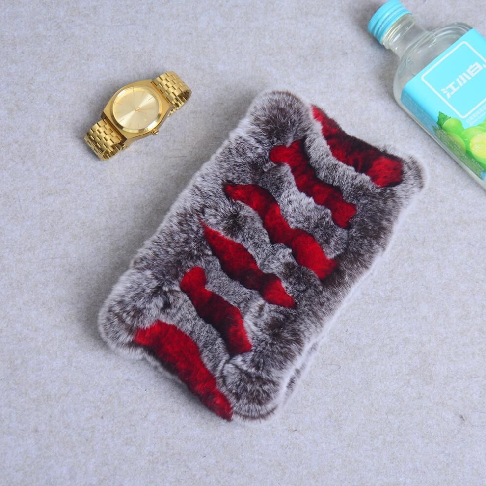 (05) Women Real Fur Handmade Stretch Fur Scarf Knit Genuine Rex Rabbit Fur Headbands Girls Natural Fur Ring Cowl Snood Scarves Winter-image-OPC-PHWSQYF-NEW