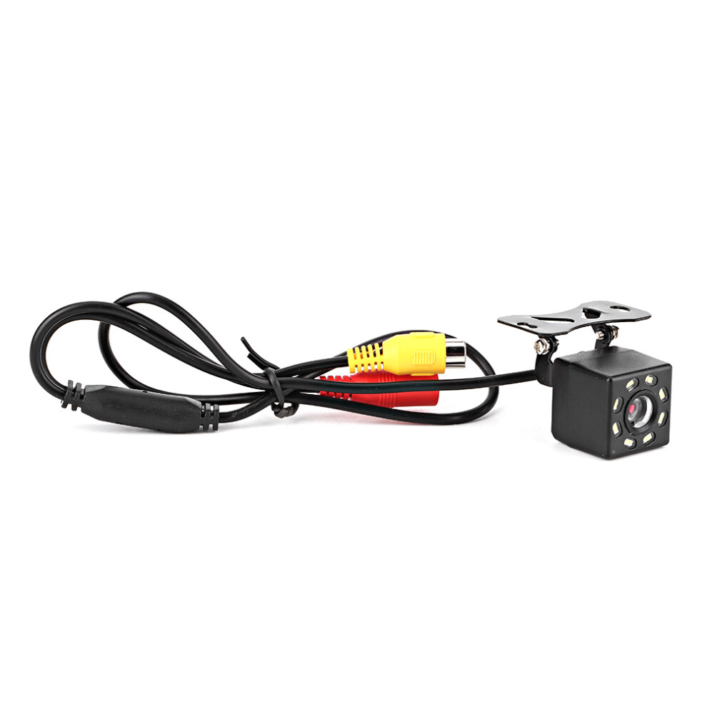 5 In Car Tft Lcd Monitor 2Ch Video Input With 8Leds Night Vision Waterproof Camera 7641324553785