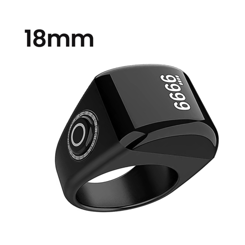 Contador eletrônico inteligente de toques com lembrete de dedo, 18 mm 1